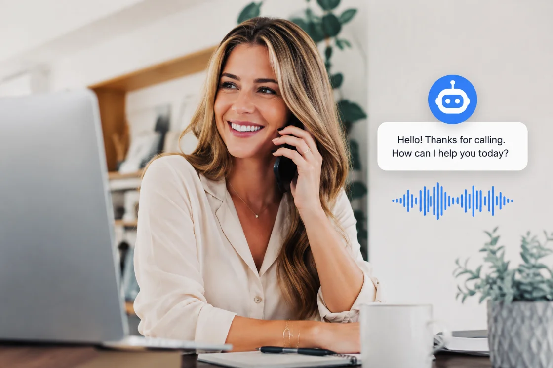 Sublevo AI phone support handling an inbound call